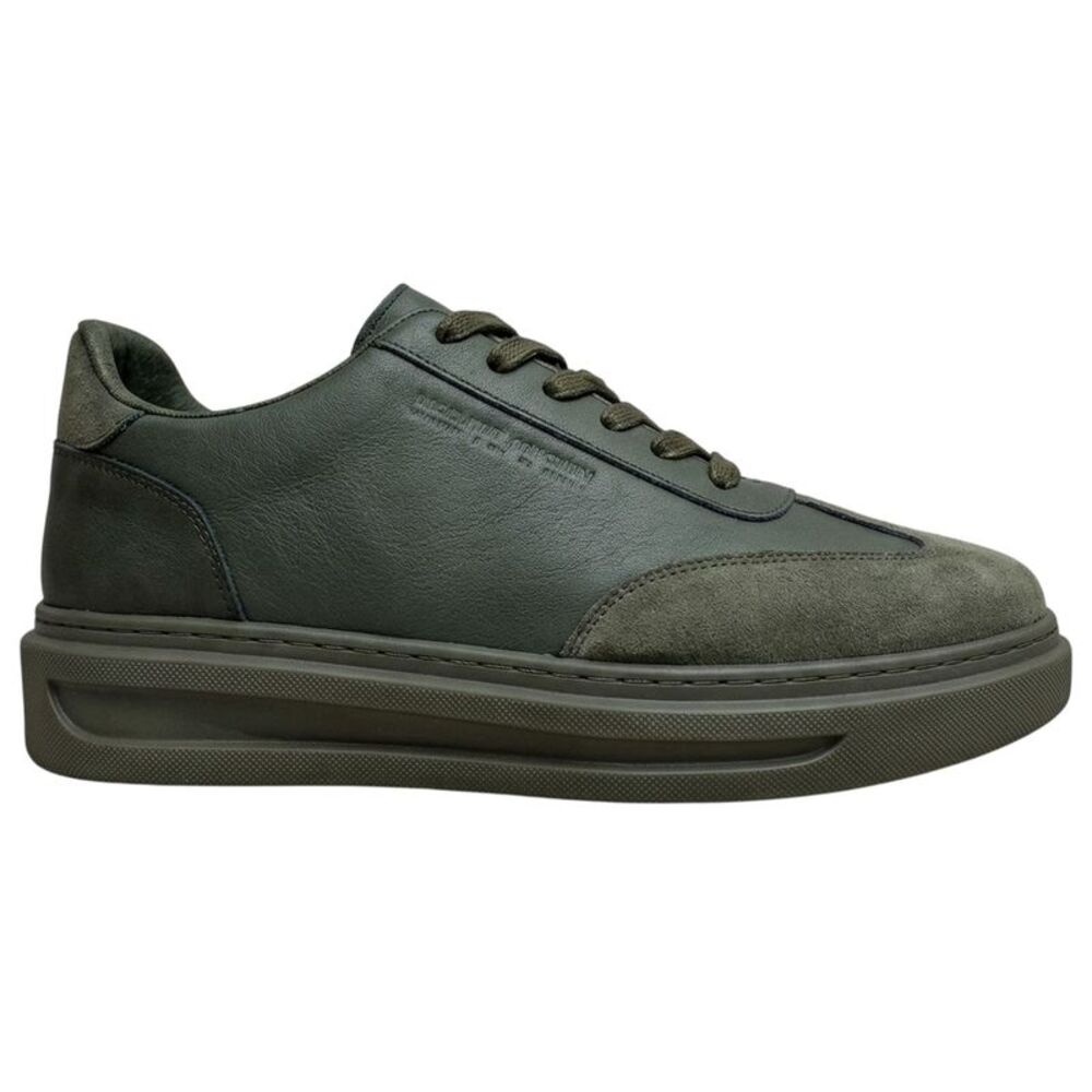 Original Penguin Mens Suede Sneakers / Khaki Green